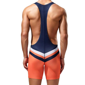 Combinaisons de lutte professionnelles personnalisées pour hommes, tissu léger avec fonction extensible et découpe automatique, vêtements d'arts martiaux - Product Image 4