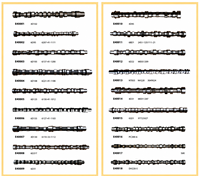 Pièces de moteur : Bloc-cylindres, culasse, vilebrequin, arbre à cames, kit de chemises de cylindre, piston, bielle, conformes à la norme ISO TS16949 pour excavatrice
