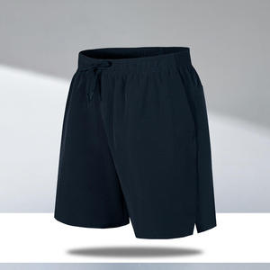 Shorts de sport unisexes en coton tissé, à taille élastique, respirants, imperméables, à séchage rapide, pour la course à pied, la gym et les entraînements - Product Image 5