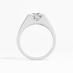Bague Solitaire Moissanite 1.02 ctw coupe hexagonale en argent sterling 925 pour fiançailles | Fourniture en gros - Product Image 3