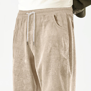 Top Quality <b>Printing</b> <b>Men's</b> Pants Thick Warm Loose Straight Corduroy Sweatpants <b>Men</b> Knit Autumn and Winter <b>Men's</b> <b>Trousers</b> - Product Image 2