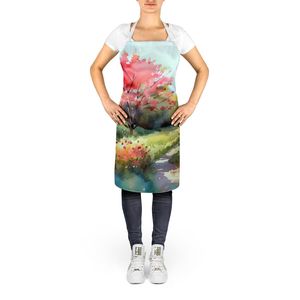 Caroline du Nord Cornouiller Aquarelle Unisexe Grand Tablier Multicolore pour la Cuisine Cuisson Artisanat Jardinage-pour Adultes et Hommes Femmes - Product Image 2