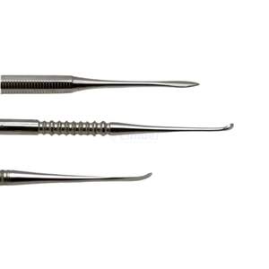 Spatule dentaire à une extrémité en acier inoxydable pour laboratoire et clinique – Instrument manuel professionnel d'hygiène buccale - Product Image 3