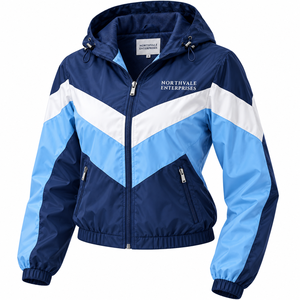 Wholesale Cheap Price <b>Women</b> Autumn Quilted <b>Windbreaker</b> Jacket Professional Fashionable Stylish Nylon Latest Design - Product Image 3