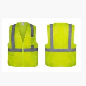 เสื้อกั๊กนิรภัยสะท้อนแสงคุณภาพสูงสำหรับงานขายส่ง แบบ unisex สกรีนลายได้ตามต้องการ ดีไซน์ใหม่ น้ำหนักเบา ซักได้ - Product Image 5