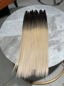 ผมตรงแบบมัดรวม 24 นิ้ว 2 สี ความหนาแน่น 180% ผมแท้ - Product Image 6