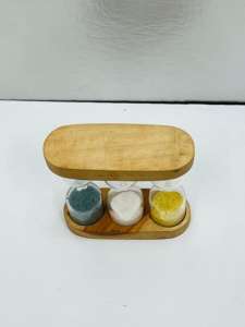 Reloj de Escritorio de Madera 3 en 1 de Diseño Clásico, Temporizador de Arena para Té de 1 Minuto, Venta al por Mayor de Fábrica - Product Image 5