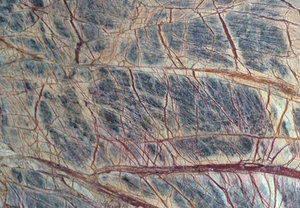 Bloc de marbre Rain Forest, finition naturelle, écologique, pour comptoirs de cuisine et dessus de meubles de salle de bain - Product Image 5