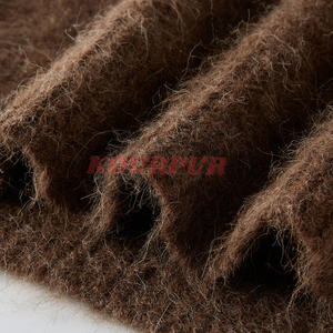 Pull en mohair pour homme, logo personnalisé, jacquard, lettres, luxe, col rond côtelé, streetwear, pull en laine mohair tricoté pour homme - Product Image 6