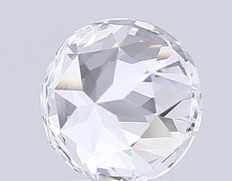 Diamant de laboratoire éthique et durable de 2 carats, taille rose, couleur F, clarté VVS2, pour la création de bagues personnalisées et de bijoux fins - Product Image 5