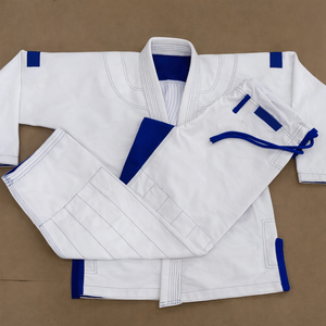 Kimono de Jiu-Jitsu brésilien léger, tissage perlé, coton doux et résistant, uniforme d'entraînement pour adultes, tailles personnalisées. - Product Image 4