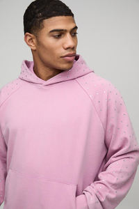 Sudaderas con Capucha para Hombre, Personalizadas con Pedrería, Sin Cordones, Gruesas, 100% Algodón, Extra Grandes, Ecológicas y Transpirables, de Alta Calidad - Product Image 3