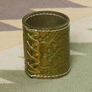 Elegant Leather Napkin Ring Minimalist Design Eco-Friendly Durable Stocked <b>Set</b> <b>4</b> Pieces <b>for</b> Party Modern <b>Dining</b>/Luxury Home - Product Image 1