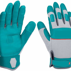 Nouveauté en promotion : Gants mi-doigts en néoprène au crochet, en cuir Nappa de mouton non doublé, pour automne-hiver, sports, conduite, gym, cyclisme, activités de plein air - Product Image 5