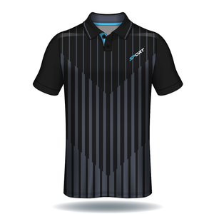 Polo de golf décontracté à manches courtes, séchage rapide, conçu pour les modes de vie actifs, offrant une excellente flexibilité et une grande durabilité. - Product Image 2