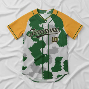 Maillots de baseball respirants personnalisés, maillot de softball, nom et numéro personnalisés, uniforme de sport d'équipe, t-shirt à manches courtes taille adulte - Product Image 5