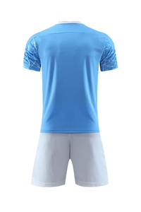 Conjunto de Uniforme de Fútbol Personalizado, 100% Poliéster, Transpirable, Ecológico, de Alta Calidad, Unisex para Adultos, Tela Elástica, Logotipo y Color Personalizables - Product Image 3