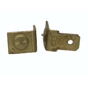 Spina piatta 6.3, Tipo F1 Ottone - Product Image 1
