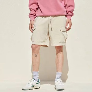 Pantalones Cortos Cargo Personalizados de Alta Calidad, 330 GSM, Poliéster/Algodón, Casuales, con Patrón Sólido, Bordados, Transpirables, MOQ Bajo, Suaves - Product Image 3