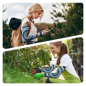 Manches de bras sans couture pour femmes, séchage rapide, protection solaire, pour la course à pied et le cyclisme, accessoires de sport - Product Image 6