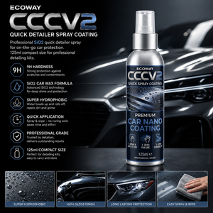 ECOWAY CCCV2 Spray de Detallado Rápido Compacto de 125 ml, Fórmula de Grado Profesional, Dureza 9H, Hidrofóbico, Alto Brillo, Kits de Revestimiento para Automóviles - Product Image 2