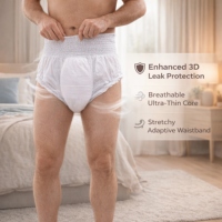 Culottes absorbantes jetables pour adultes, approuvées par la FDA, pour hôpitaux, super absorbantes, pour incontinence, culottes pour adultes, couches-culottes pour adultes