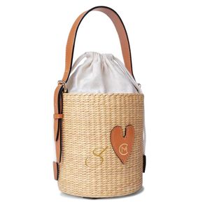 Sac seau en jacinthe d'eau tissé à la main pour femmes – Fabriqué au Vietnam - Product Image 2