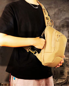 Outdoor Nylon Tactical <b>Backpack</b> with Zipper Closure Unisex tactical interior slot Large capacity polyester sports <b>Backpack</b> - Product Image 2