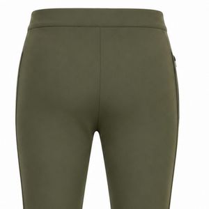 Pantalon de golf vert olive pour femme, coupe ajustée, pantalon de sport d'extérieur, vêtements de sport confortables pour la pratique et l'entraînement sur le terrain de golf - Product Image 4