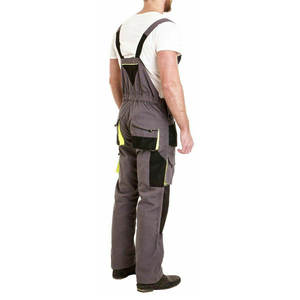 Custom Electrician Safety <b>Bib</b> Overall Workwear Polyester Breathable Plus Size Industrial Technician <b>Men</b> - Product Image 2