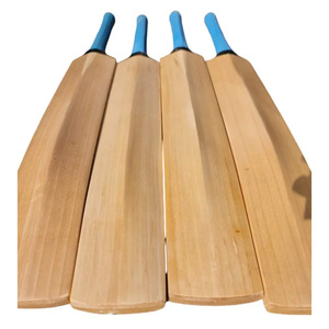 Bate de Críquet de Madera de Sauce Inglés con Logotipo Personalizado, Diseño Sencillo, Agarre Cómodo, Nivel Profesional, para Entrenamiento y Partidos al Aire Libre - Product Image 2