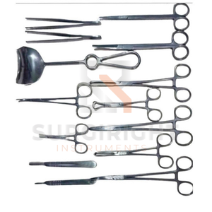 Juego de Instrumentos Quirúrgicos Ginecológicos de Acero Inoxidable de Grado Médico, Kit de Cirugía Obstétrica y Ginecológica Reutilizable OEM de Blush Surgical - Product Image 5