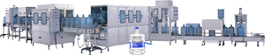 Ligne de remplissage automatique d'eau <span class=keywords><strong>en</strong></span> bouteille de 19 litres et 20 litres, 5 gallons - Product Image 5