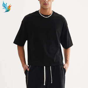 Camisetas Personalizadas OEM para Hombre, Estilo Vintage Desgastado, Tejido Grueso, Casual, Poliéster/Algodón, Manga Corta, Transpirable, de Secado Rápido - Product Image 5