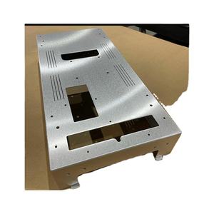 Venta al por mayor de piezas de fabricación y estampado de chapa metálica CNC de aluminio y acero inoxidable, piezas perforadas con recubrimiento en polvo - Product Image 4