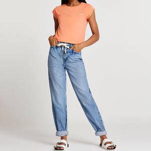 Camiseta Moderna para Mujer, Estilo Casual, Holgada, Urbana, Relajada, a la Moda, 2026 - Product Image 4