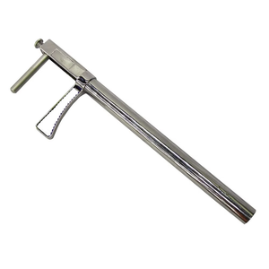Pistolet de bolusserie en acier inoxydable pour bétail, nouveau modèle, pour bolus et capsules, pour animaux de grande taille, 13 pouces, instrument vétérinaire, poussoir de pilules pour moutons et veaux - Product Image 4