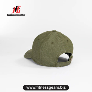 <b>Baseball</b> <b>Cap</b> 6-Panel Solid Color Olive Green Unisex Casual Hat Adjustable Fit for Adults Four Seasons Wear - Product Image 3
