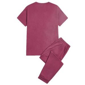 <b>Men</b> Letter Print T-<b>Shirt</b> Sweatpants Set Custom Logo 2025 New Arrival Casual <b>Men</b> Suits <b>Summer</b> Outfit Two Piece Short Sets <b>Mens</b> - Product Image 6