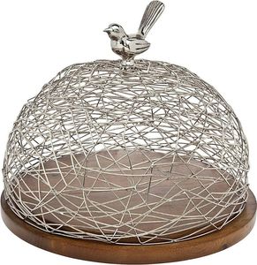 Stainless Steel Mesh Food Cover Dome Dish Cover <b>Net</b> Basket for Kitchen Outdoor Picnic Food Protector Mosquito <b>Fly</b> Insect - Product Image 1