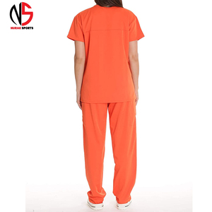 Uniformes d'hôpital personnalisés pour femmes et hommes, 100 % coton respirant, meilleure qualité, vente chaude chez NURAK 2026 - Product Image 3