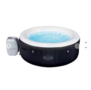 Brand New Lay Z Spa for Hollywood Luxe AirJet Inflatable <b>Hot</b> <b>Tub</b> 4-6 Person Capacity 1.96m X 66cm LED <b>Lights</b> - Product Image 3