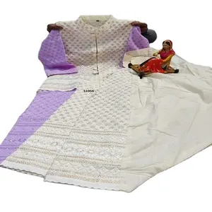 -Excellent Quality Women Chikankari For Wedding and Festival Wear from Indian Supplier and Exporter at Wholesale Price