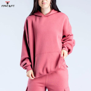 Sudadera con capucha para mujer, con cremallera, informal, de algodón, estilo moderno - Product Image 1