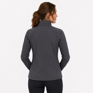 <b>Womens</b> Casual Soft Shell <b>Jacket</b> <b>Lightweight</b> Warm Fabric Modern Style Comfortable Design Perfect for Outdoor Work Travel - Product Image 5