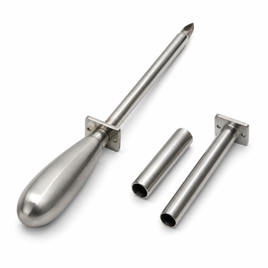 Trocares vétérinaires en acier inoxydable robustes, instrument chirurgical professionnel pour animaux, canule de ponction durable, outil médical - Product Image 2