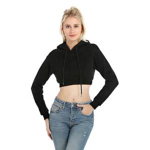 Ensemble sweat à capuche et survêtement en molleton français pour femme avec logo personnalisé, de haute qualité, écologique, respirant, en polyester et coton - Product Image 4