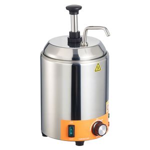 Dispenser Elettrico per Formaggio in Acciaio Inox da 2,4L con Controllo della Temperatura 86-230°F, Attrezzatura Commerciale per Mantecare Caldo il Fudge - Product Image 1