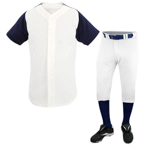 Lightweight <b>Mesh</b> Baseball Uniform Customizable Team Logo Jersey And <b>Pants</b> Moisture Control Athletic Wear For Clubs - Product Image 1