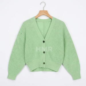 HMR Sisterhood Sorority Acrylic Sweet Women <b>Cardigan</b> <b>Sweater</b> Versatile Wool Retro Style Long Sleeves <b>Cardigan</b> Knitted - Product Image 5